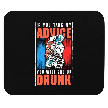 Discover Alcohol Drunkards Fun Pub Mouse Pads