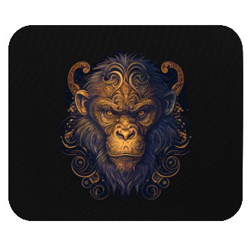 Discover Monkey Chinese Zodiac Animal Horoscope Astrology Mouse Pads