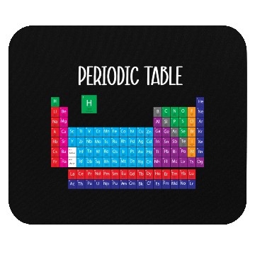 Discover Science Teacher Student Periodic Table OF Elements Mouse Pads