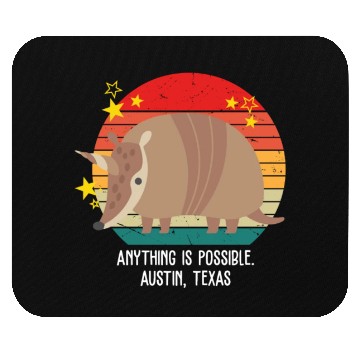 Discover Anything Is Impossible. Austin, Texas Apparel Mouse Pads