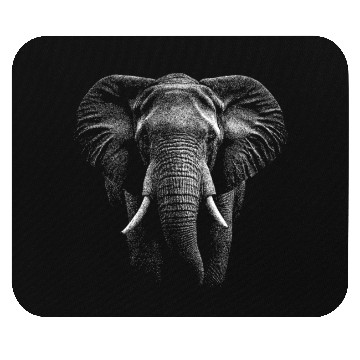 Discover Realistic Elephant Design Mouse Pads