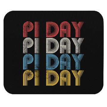 Discover Pi Day Math 314 Number Pi Lover Retro Vintage Mouse Pads