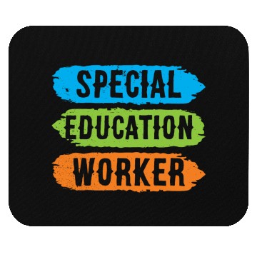 Discover Special Education Worker Sped Awareness Teacher Mouse Pads