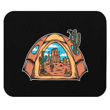 Discover CAMPING AND KAKTUS Mouse Pads