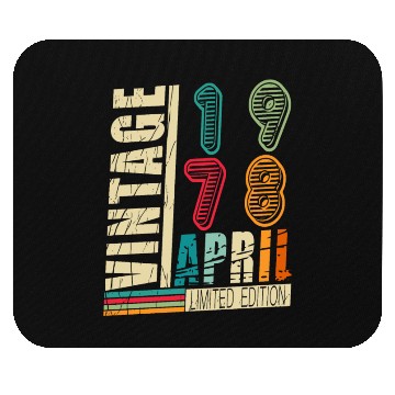 Discover Month of birth April 1978 Mouse Pads