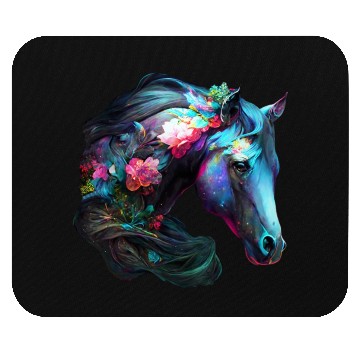 Discover Irridecent Horse Mouse Pads
