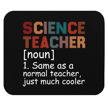 Discover Science Teacher Definition Cool Back To School Mouse Pads