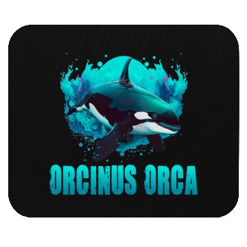 Discover ORCINUS ORCA for a Science Biologist Whale Lover Mouse Pads