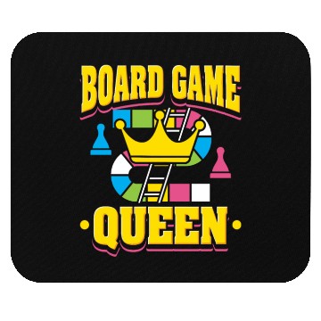 Discover Board Game Queen Mouse Pads