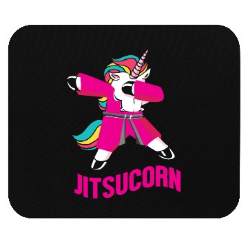 Discover Jiu Jitsu Unicorn Dabbing Jitsucorn Mouse Pads