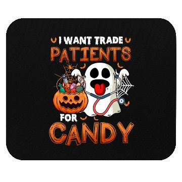 Discover Nurse Halloween Will Trade Patients For Candy Mouse Pads