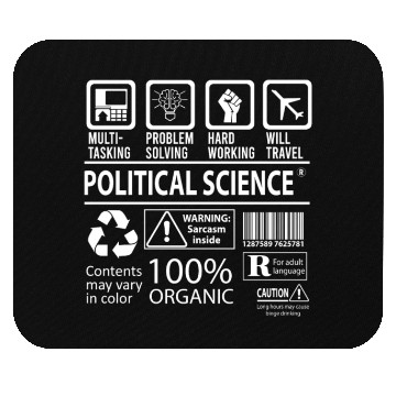 Discover Political Science Mouse Pads - Multitasking Job Gift