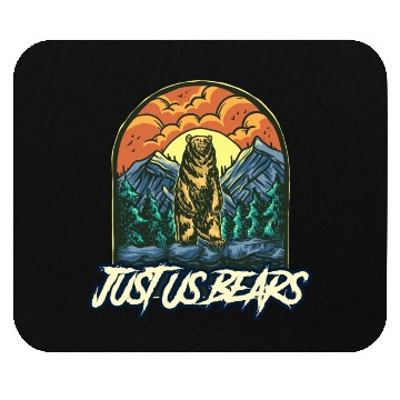 Discover Just Us Bears Mouse Pads