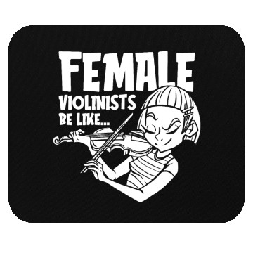 Discover Violin Violinist Humor Mouse Pads