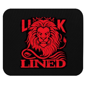 Discover LINED LION Mouse Pads