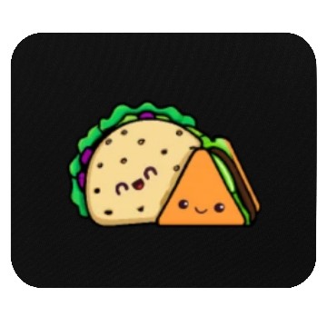 Discover Doner Taco Best Friends Pocket design Mouse Pads