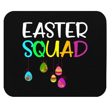 Discover Easter Squad Family Matching Easter Day Bunny Egg Mouse Pads