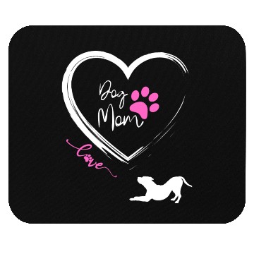 Discover Dog mom Mouse Pads
