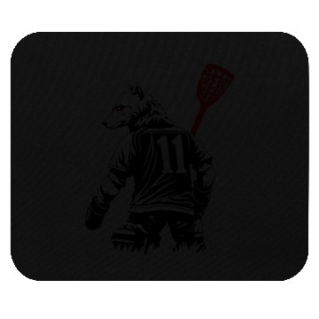 Discover Beacon Hills Lacrosse Blackout Mouse Pads