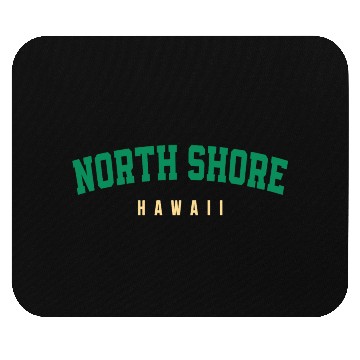 Discover North shore Hawaii Mouse Pads