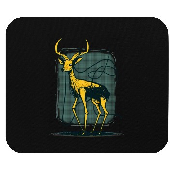 Discover Yellow Deer 2 Mouse Pads