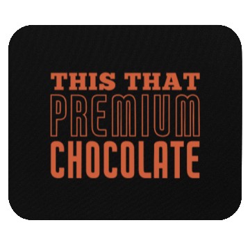 Discover This That Premium Chocolate Mouse Pads