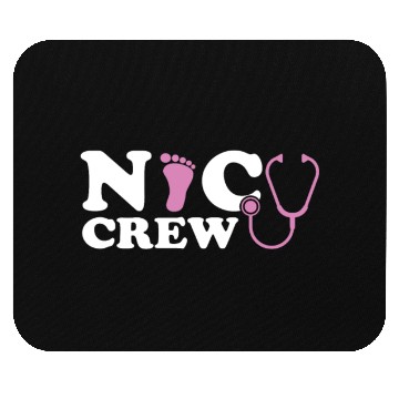 Discover Funny NICU Crew Mouse Pads