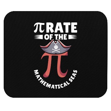 Discover Pi Day Pirate Mathematician Pi Symbol Number Math Mouse Pads