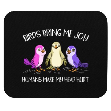Discover Bird Owner Bird Lover Ornithology Birdwatching Mouse Pads