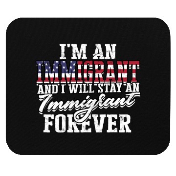 Discover US Immigrant Indigenous USA Immigrants america Mouse Pads