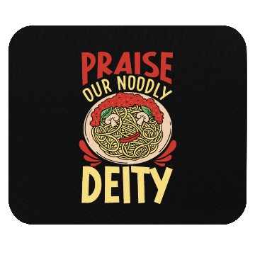 Discover Atheist Atheism Flying Spaghetti Pastafarianism Mouse Pads
