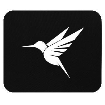 Discover Floating Hummingbird Tattoo Tribal Swinging Mouse Pads