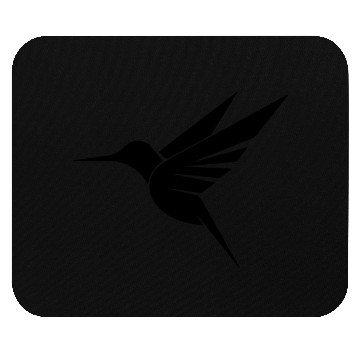 Discover Floating Hummingbird Tattoo Tribal Swinging Mouse Pads