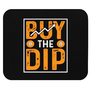 Discover Buy The Dip Crypto Mouse Pads