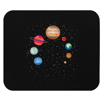 Discover Earth Lover Celestial Body Fan Funny Galaxy Explo Mouse Pads
