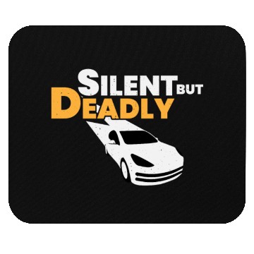 Discover Electric Vehicle Silent But Deadly Mouse Pads