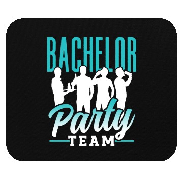 Discover Bachelor Party Team Bride Groom Mouse Pads