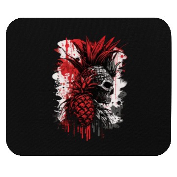 Discover scary pineapple punk Mouse Pads