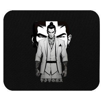 Discover Yakuza Boss A Mafia Gangster From Japan Full of Ta Mouse Pads
