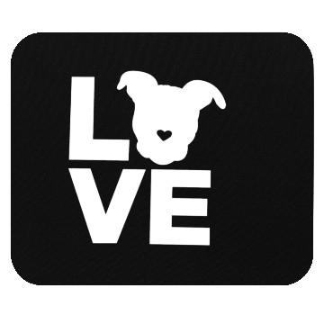 Discover Love Dog Mouse Pads