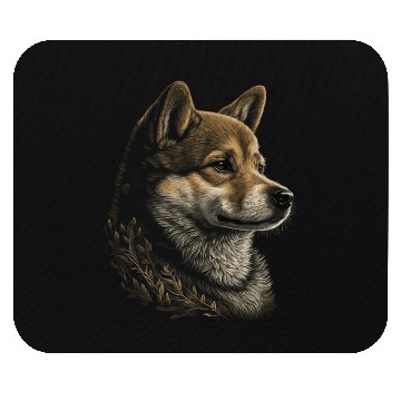 Discover Shiba Inu Dog Mouse Pads