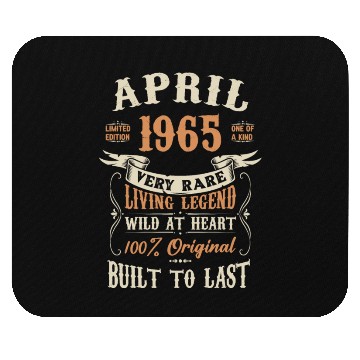 Discover April 1965 Birthday Surprise Mouse Pads