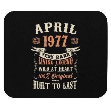 Discover April 1977 Birthday Surprise Mouse Pads