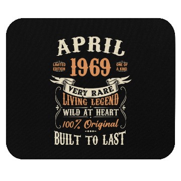 Discover April 1969 Birthday Surprise Mouse Pads