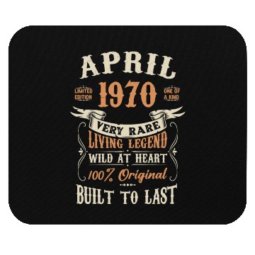 Discover April 1970 Birthday Surprise Mouse Pads