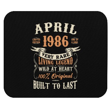 Discover April 1986 Birthday Surprise Mouse Pads