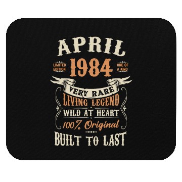 Discover April 1984 Birthday Surprise Mouse Pads