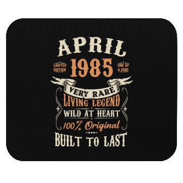 Discover April 1985 Birthday Surprise Mouse Pads