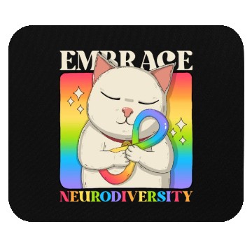 Discover Embrace Neurodiversity Mouse Pads