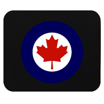 Discover Canadian Air Force Current Emblem Mouse Pads